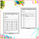 Special Education Data Sheets
